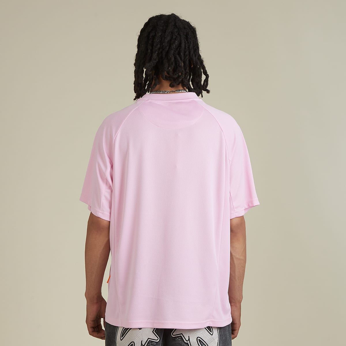 SNIPES Arabic Tricot men T-Shirts & Polo's lichtroze Maat XS Kleding
