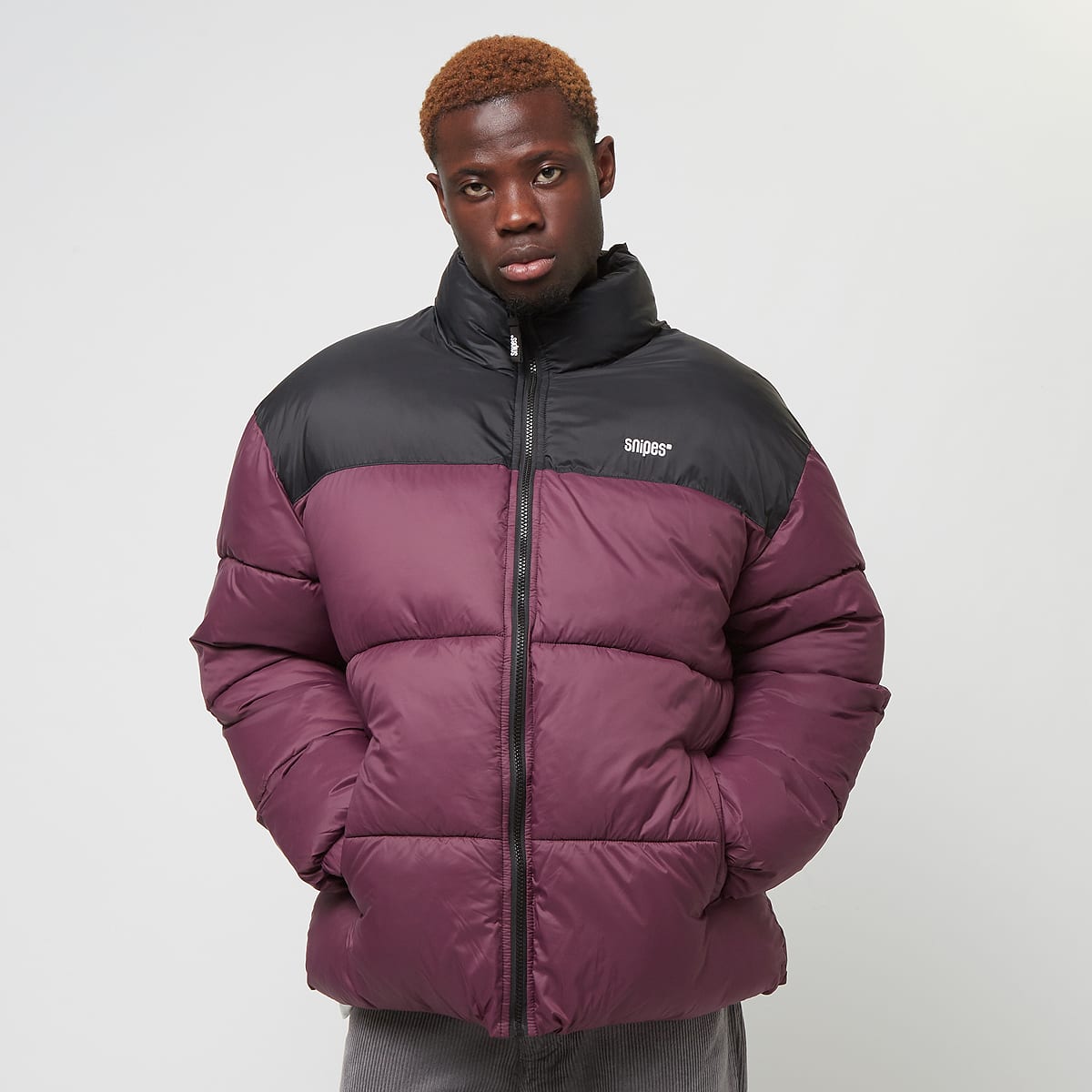 SNIPES, Small Logo Essential Puffer Jacke, red