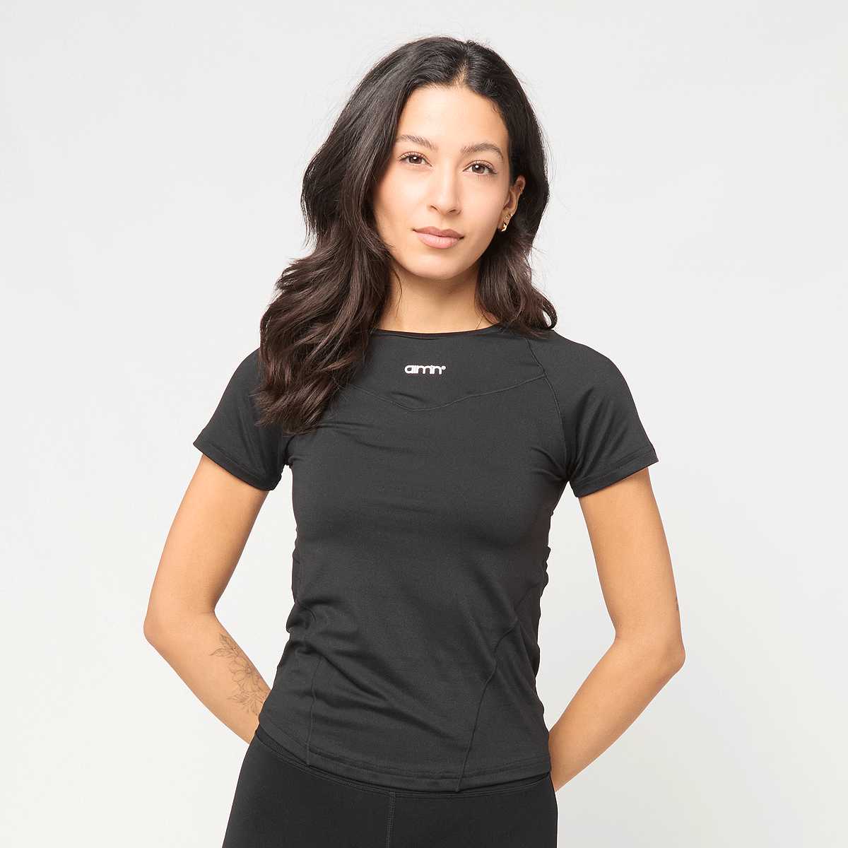 Black Soft Basic Short Sleeve