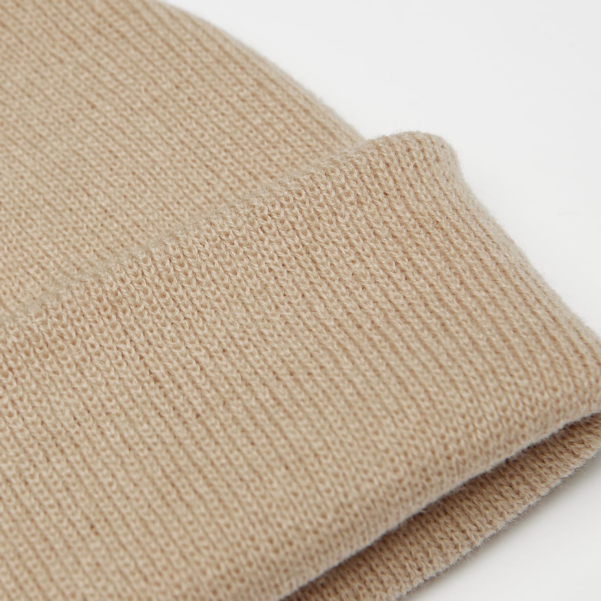 Flexfit Heavyweight Beanie unisex Mutsen beige Maat ONE SIZE Accessoires