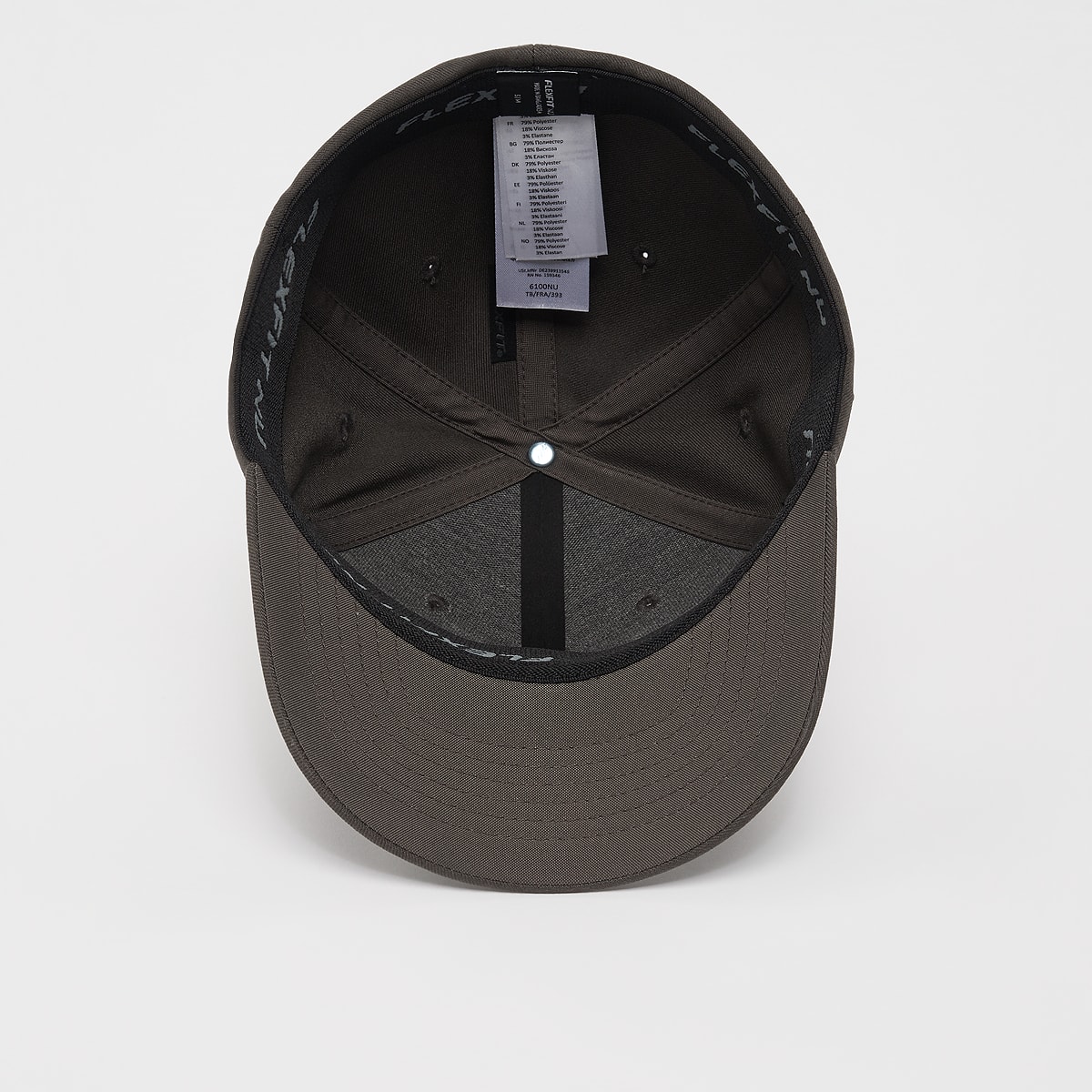 Flexfit Cap unisex Caps grijs Maat S M Accessoires
