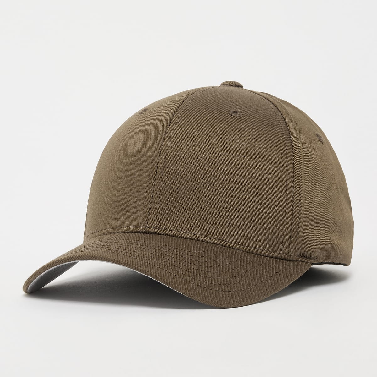 Flexfit Wooly Combed unisex Caps bruin Maat L XL Accessoires