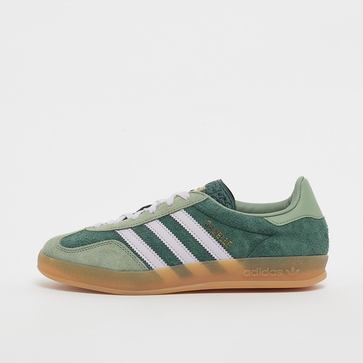 Gazelle Indoor W, adidas Originals, Footwear grün, Größe: 36.666