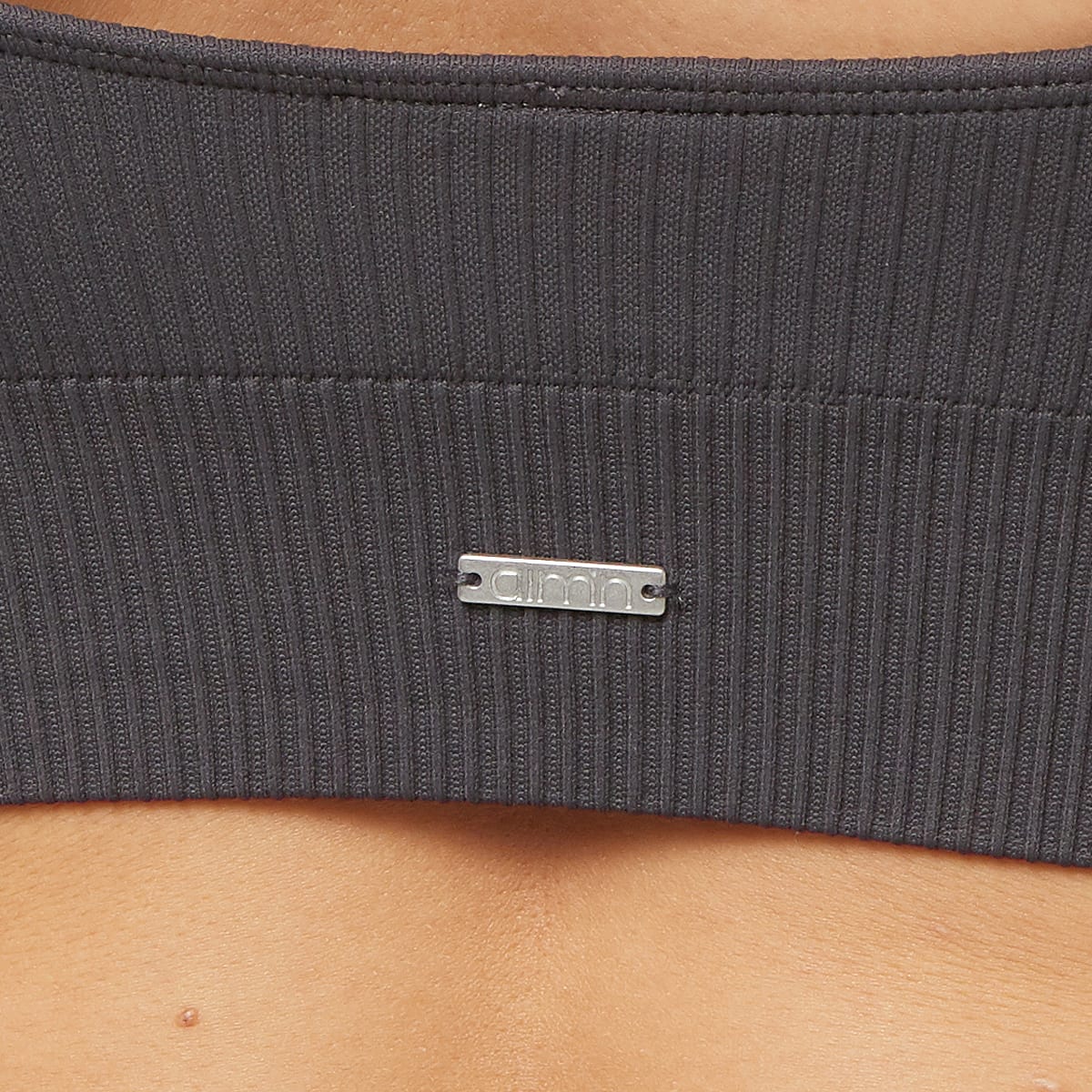 aim'n Ribbed Seamless Bra Onderbroeken in grijs formaten: XS