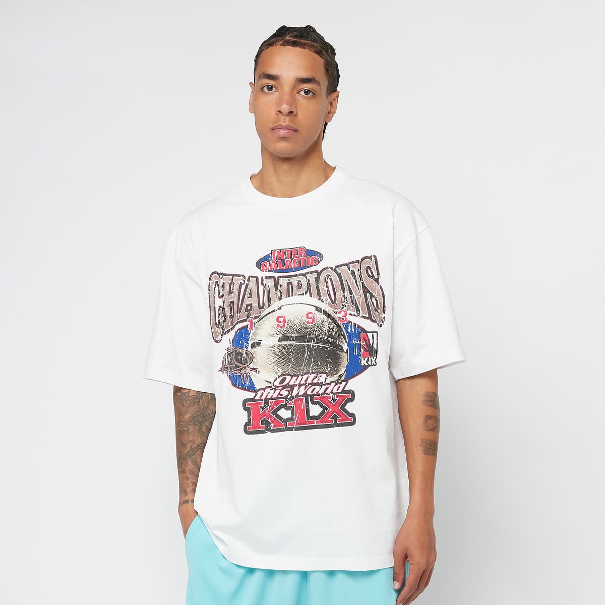 K1X, Gold Basketball Tee, white