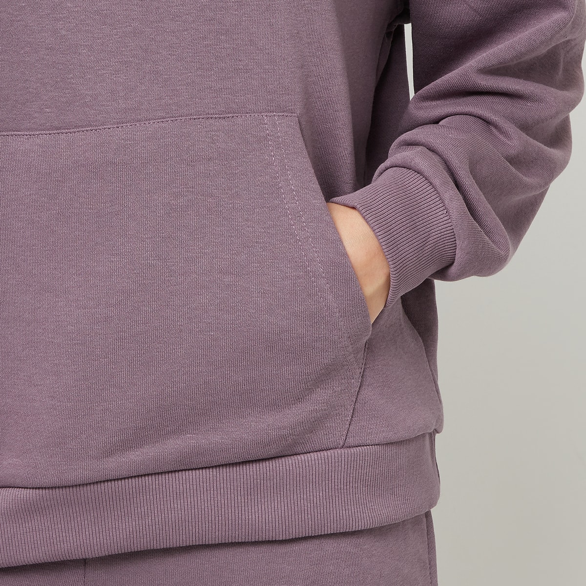 Urban Classics Ladies Light Terry Oversized Hoody women Hoodies & Sweaters roze Maat XS Kleding