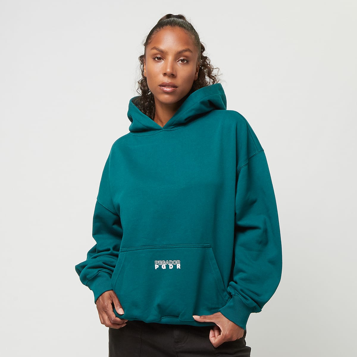 Pegador Nisa Oversized Hoodie women Hoodies & Sweaters groen Maat XS Kleding