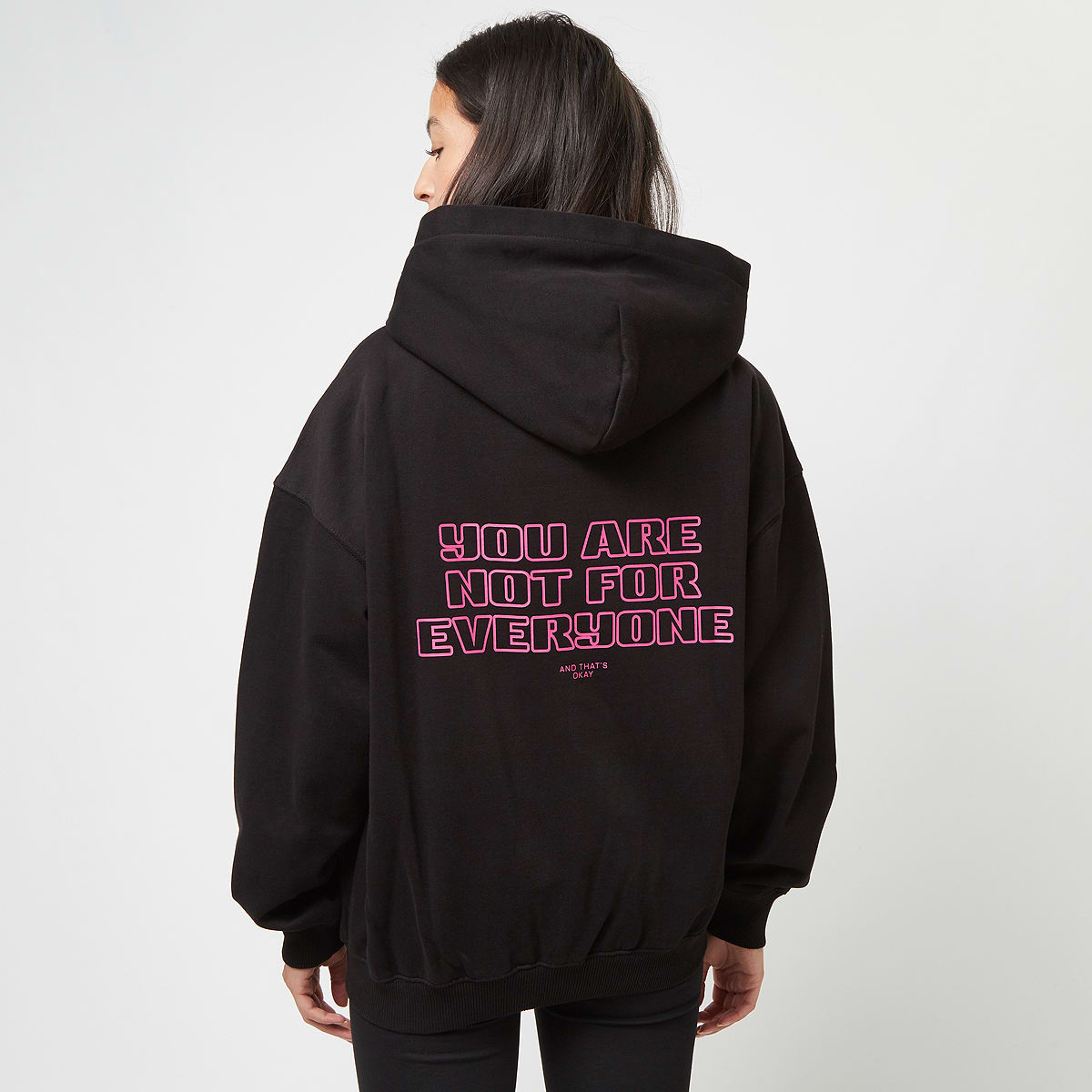 Pegador Anna Oversized Sweat Jacket women Hoodies & Sweaters zwart Maat XS Kleding