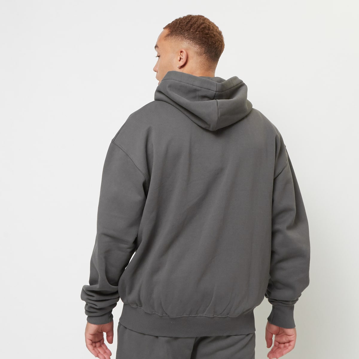 Pegador Logo Oversized Sweat Jacket Men Hoodies & Sweaters grijs Maat S Kleding