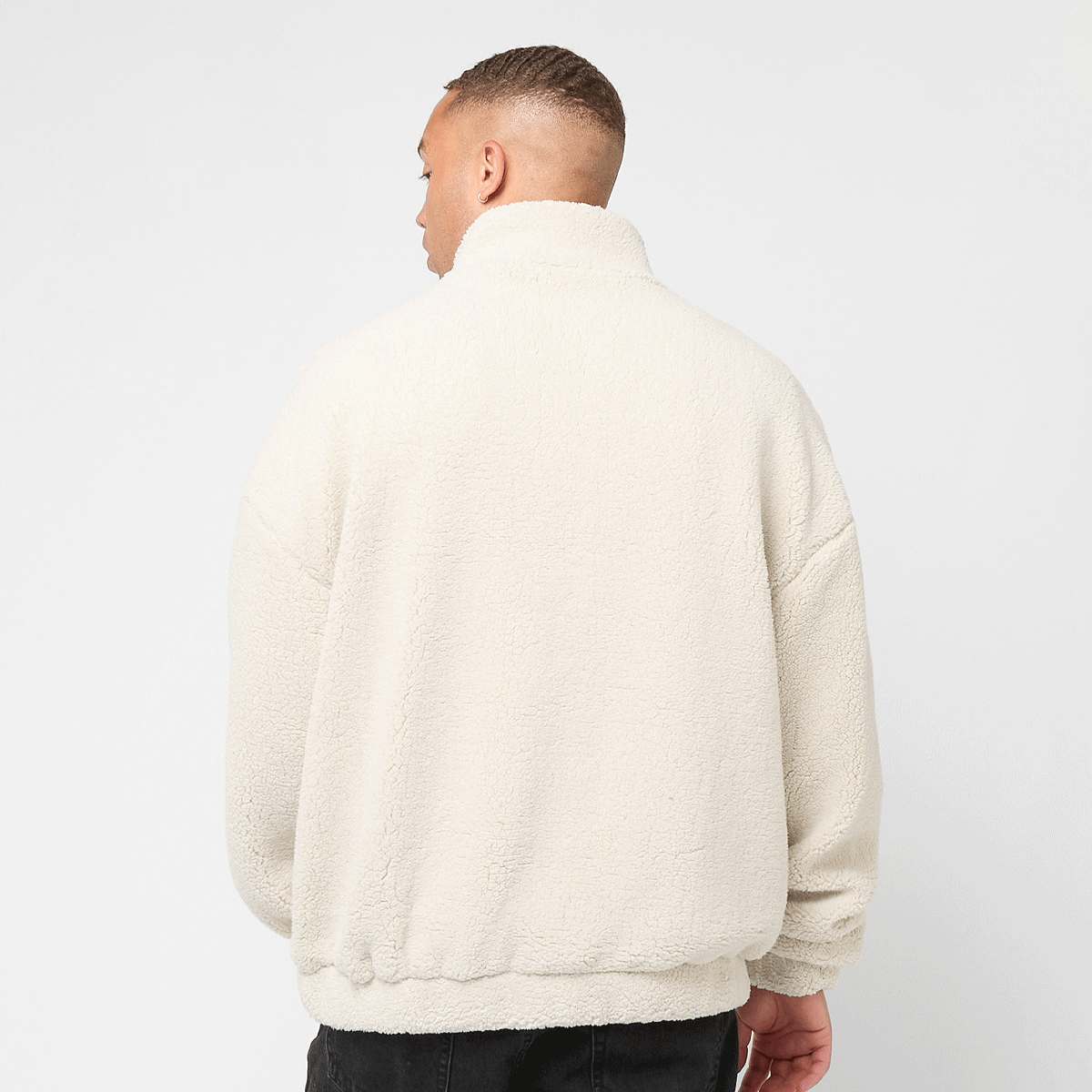 Pegador Puka Teddy Half Zip Sweater Hoodies & Sweaters in beige formaten: S