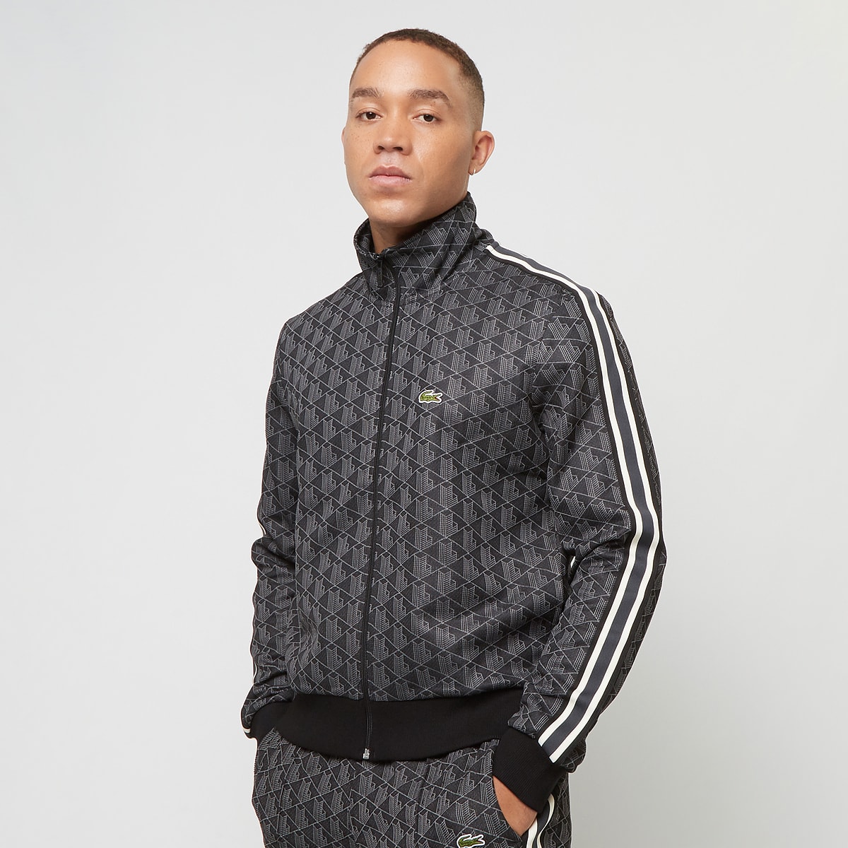 Lacoste Sweatshirt Trainingspakken in grijs formaten: S