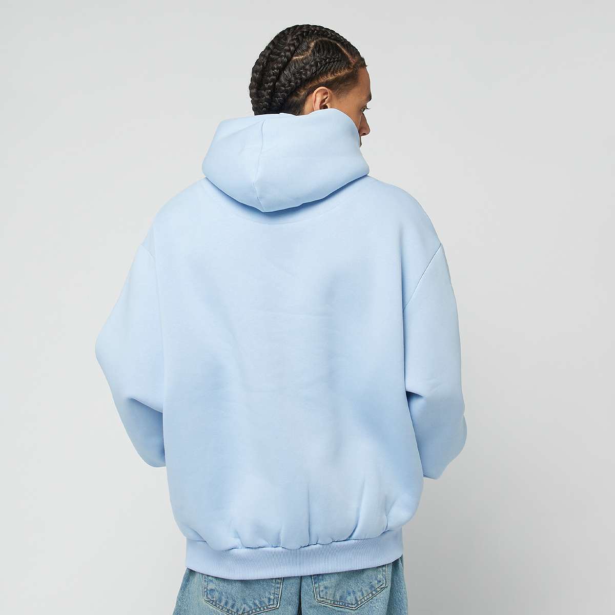 Karl Kani Small Signature Essential Oversized Hoodie Men Hoodies & Sweaters blauw Maat S Kleding