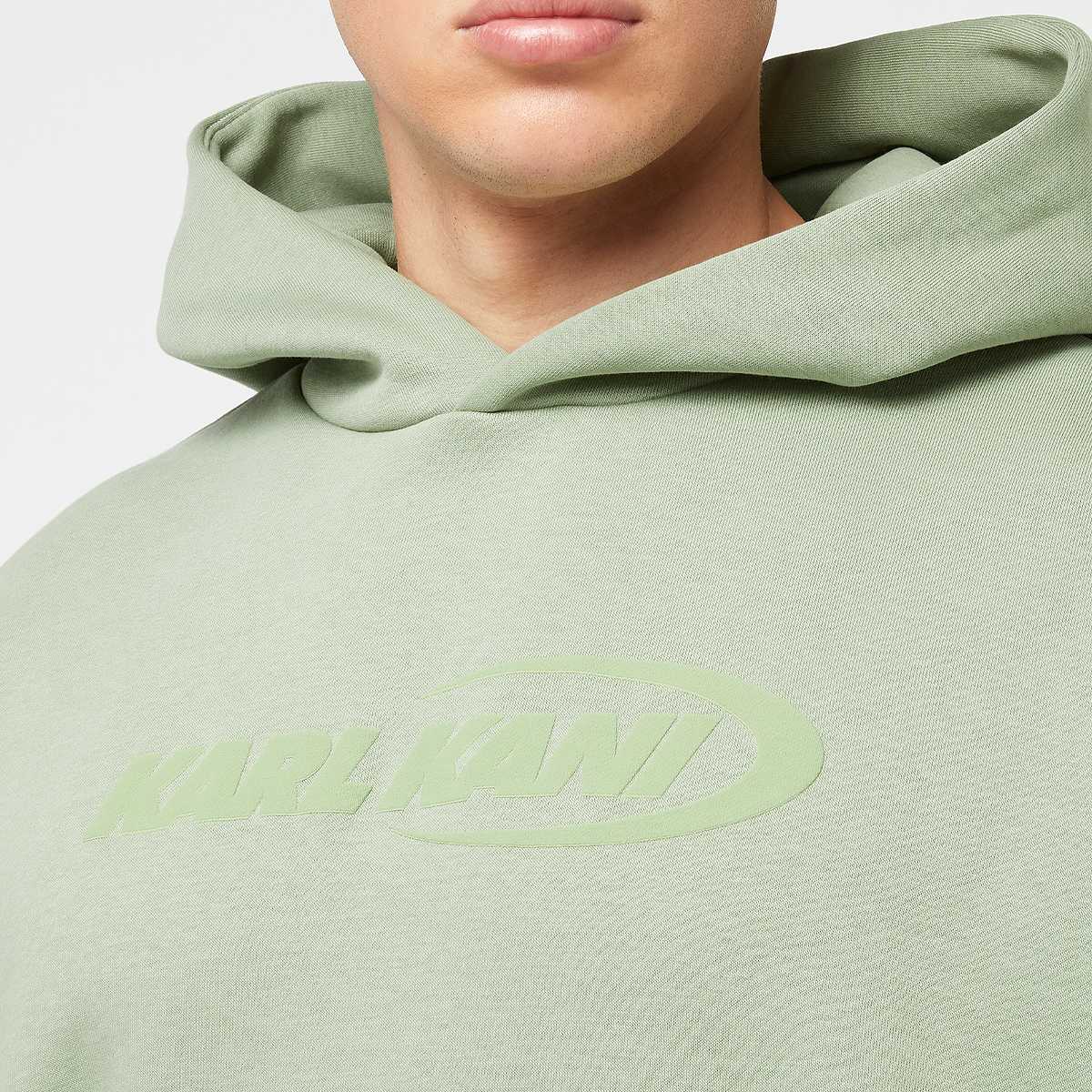 Karl Kani Ellipse Hoodie Men Hoodies & Sweaters groen Maat S Kleding