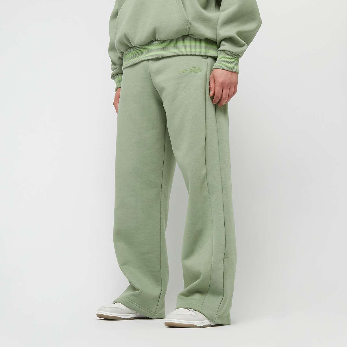 Karl Kani Ellipse Straight Leg Sweatpants men Trainingsbroeken groen Maat XL Kleding