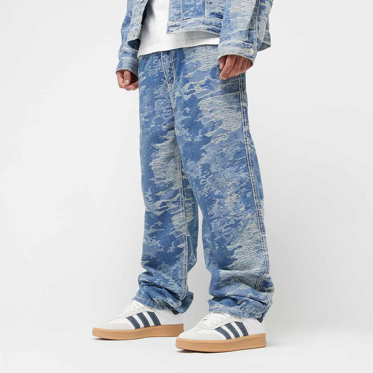 Karl Kani OG K Distress Camo Five Pocket Denim men Spijkerbroeken blauw Kleding