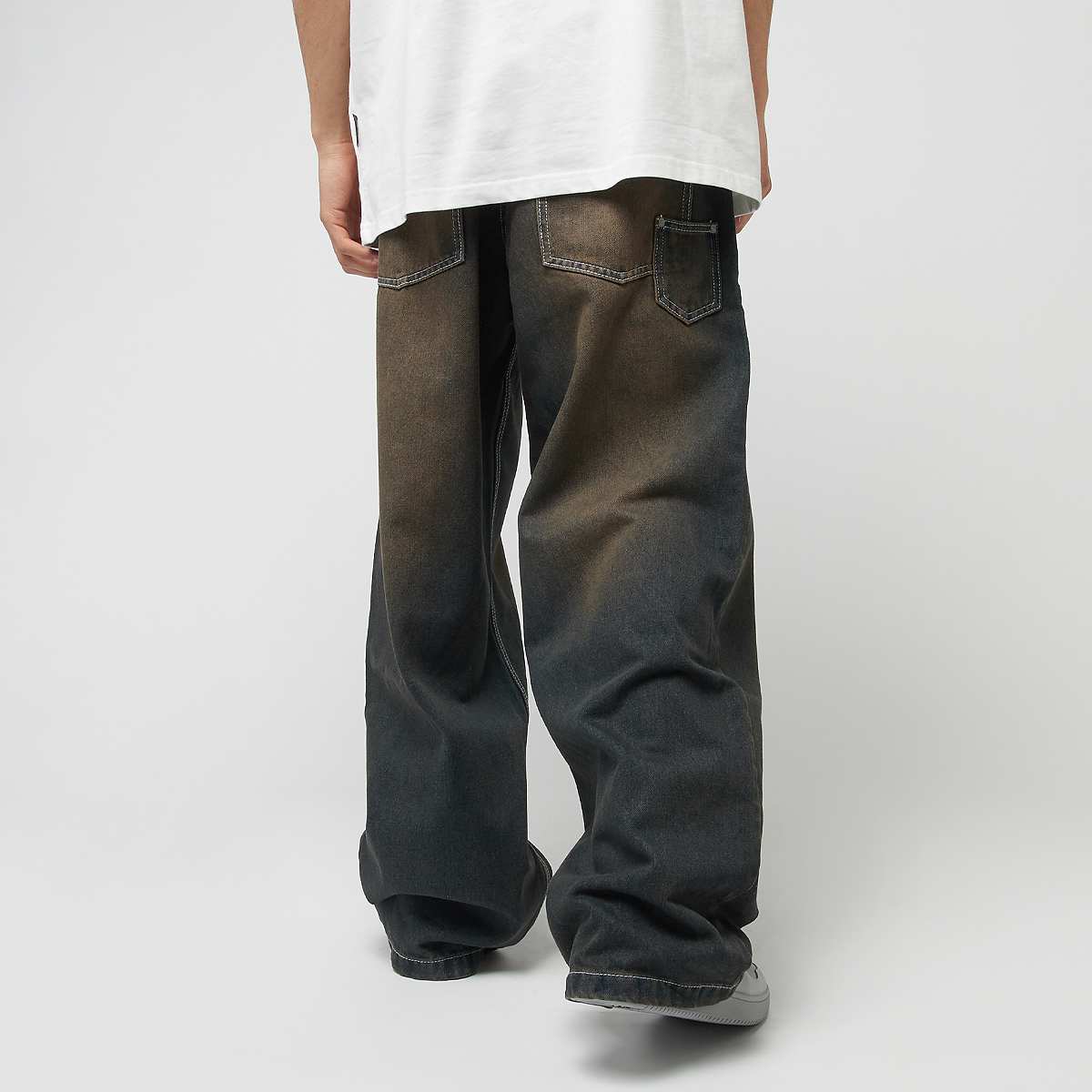 Karl Kani OG Distress Relaxed Baggy men Spijkerbroeken blauw Kleding