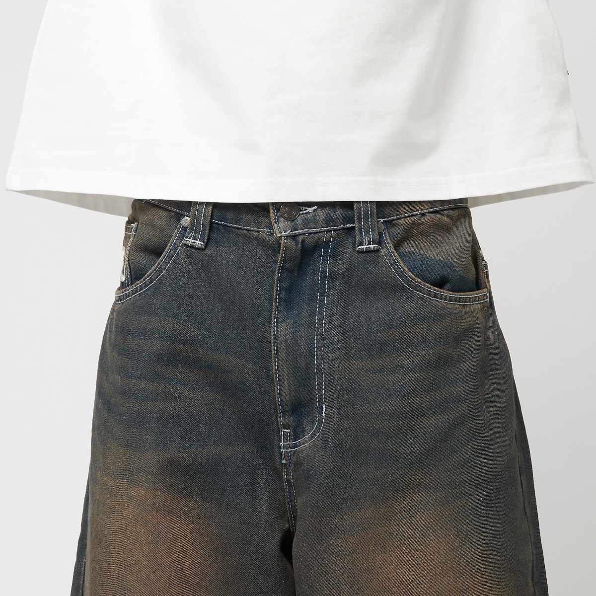 Karl Kani OG Distress Relaxed Baggy men Spijkerbroeken blauw Kleding