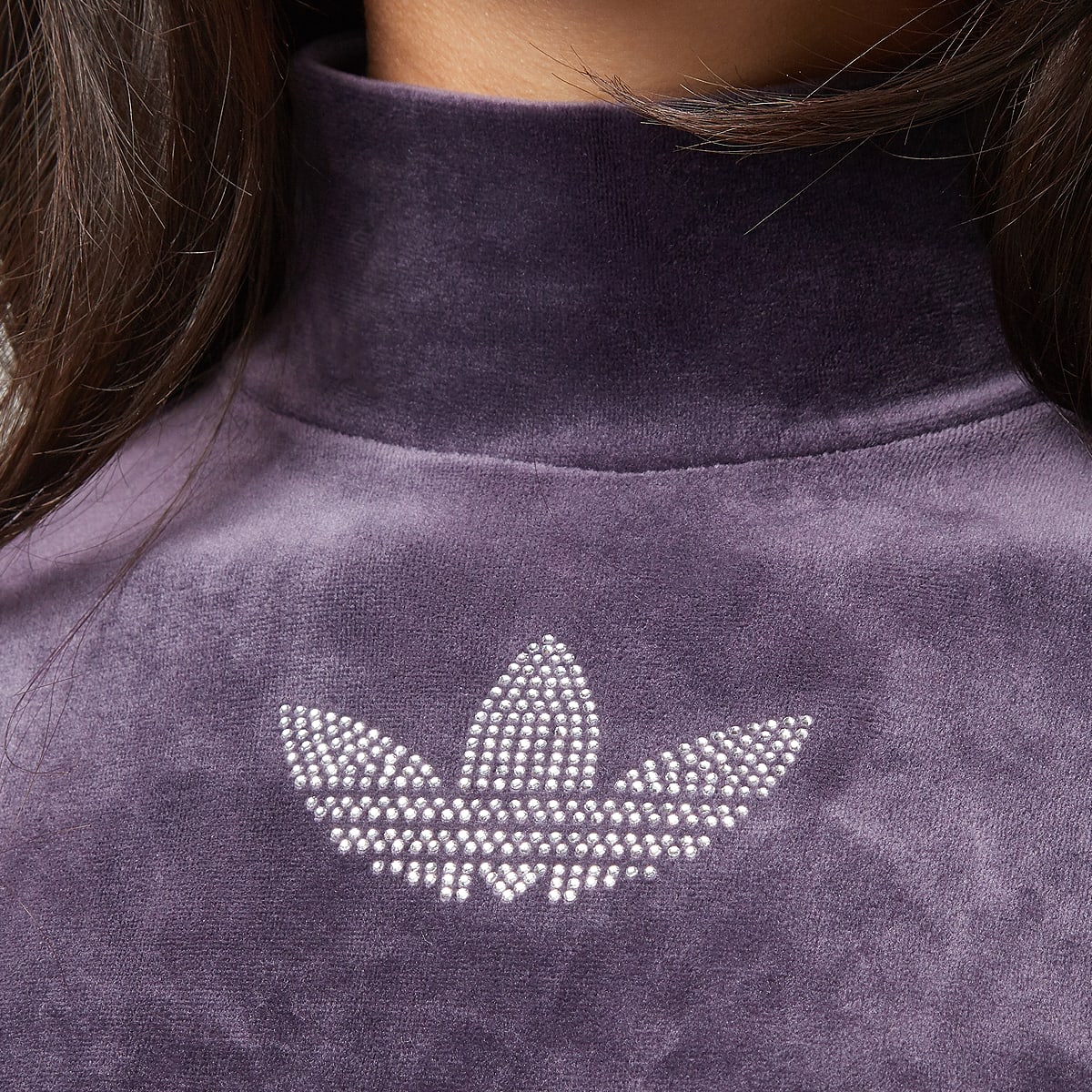 adidas Originals Bling Crop Longsleeves in roze formaten: XS