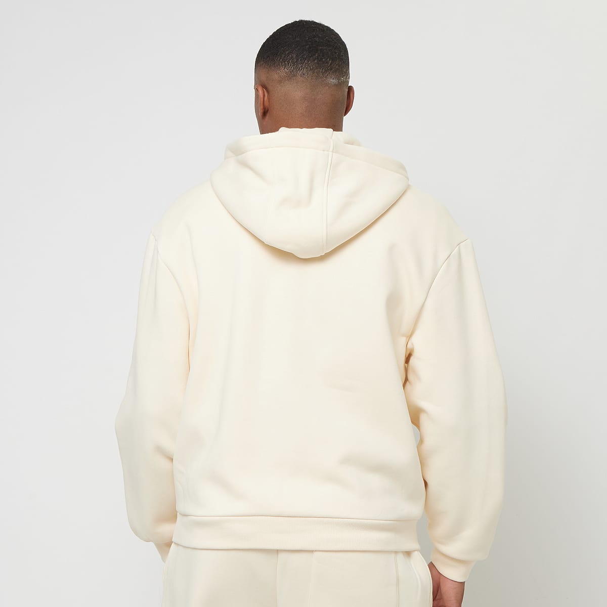 Urban Classics Fluffy Zip Hoody Hoodies & Sweaters in beige formaten: XS