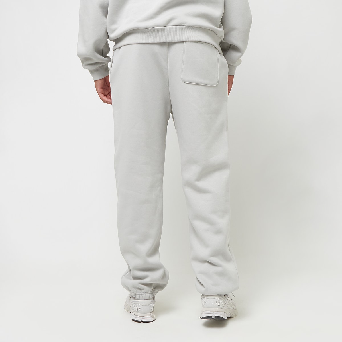 Urban Classics Fluffy Sweatpants men Trainingsbroeken grijs Maat S Kleding