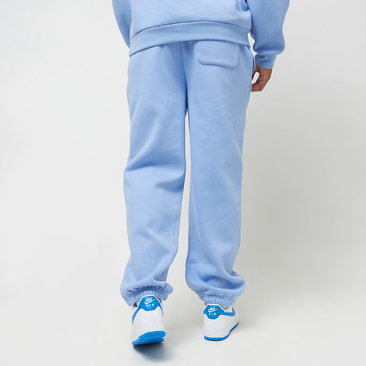 Urban Classics Fluffy Sweatpants powderblue men Trainingsbroeken blauw Maat XL Kleding