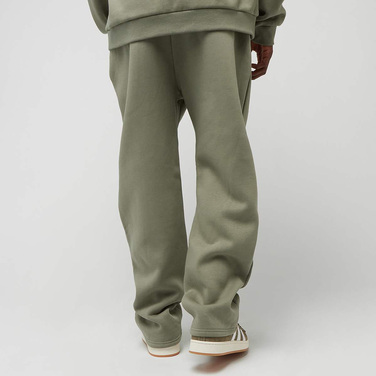 Urban Classics Fluffy Trackpants men Trainingsbroeken groen Maat M Kleding