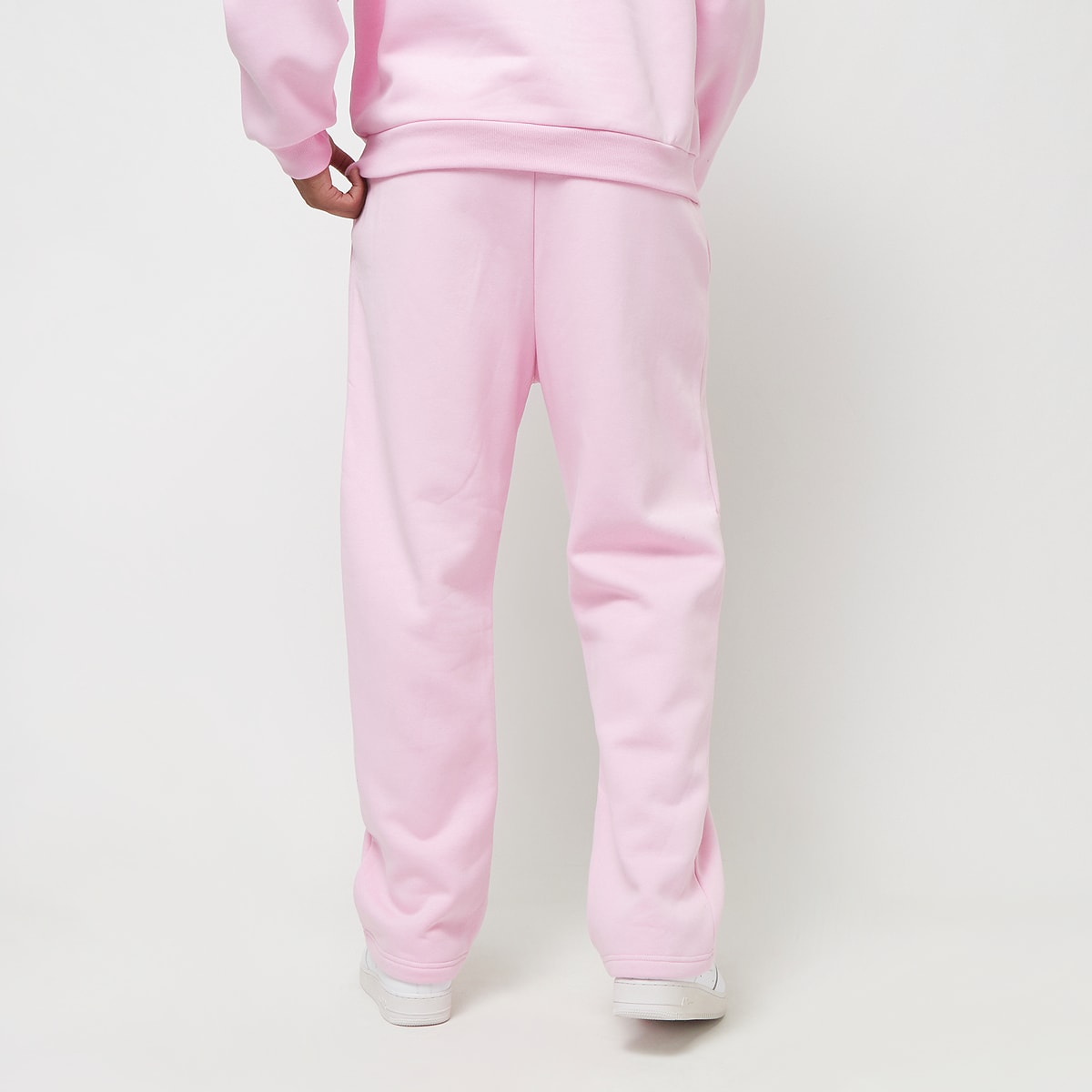 Urban Classics Fluffy Trackpants men Trainingsbroeken lichtroze Maat S Kleding