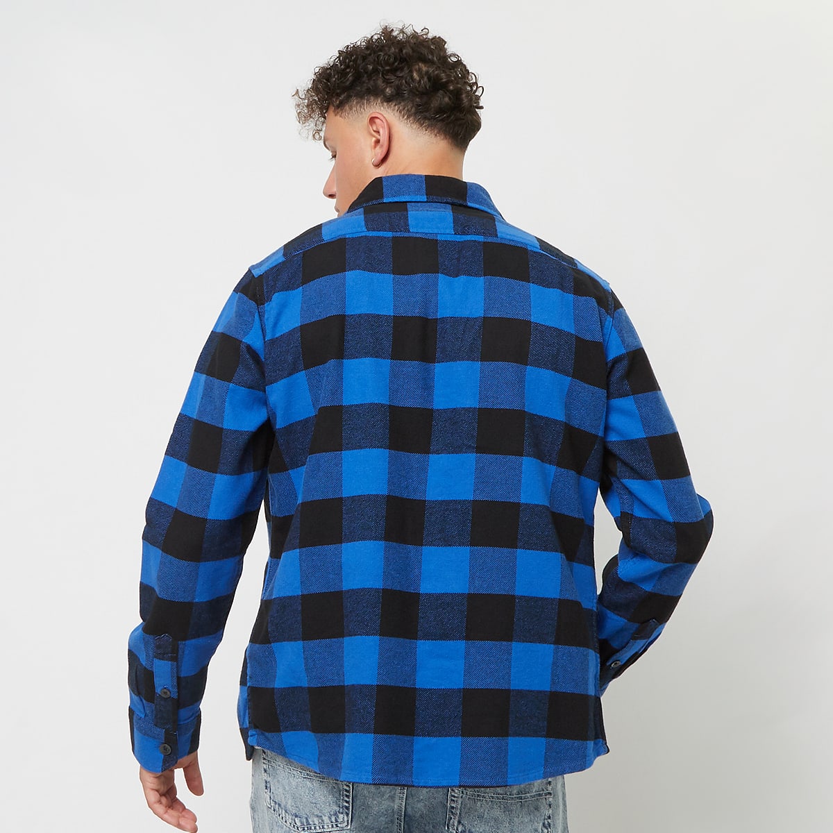 Dickies Sacramento Shirt Overhemden in blauw formaten: S