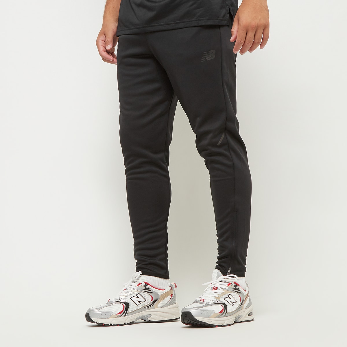 New Balance Tenacity Knit Training Pants Trainingsbroeken in zwart formaten: S