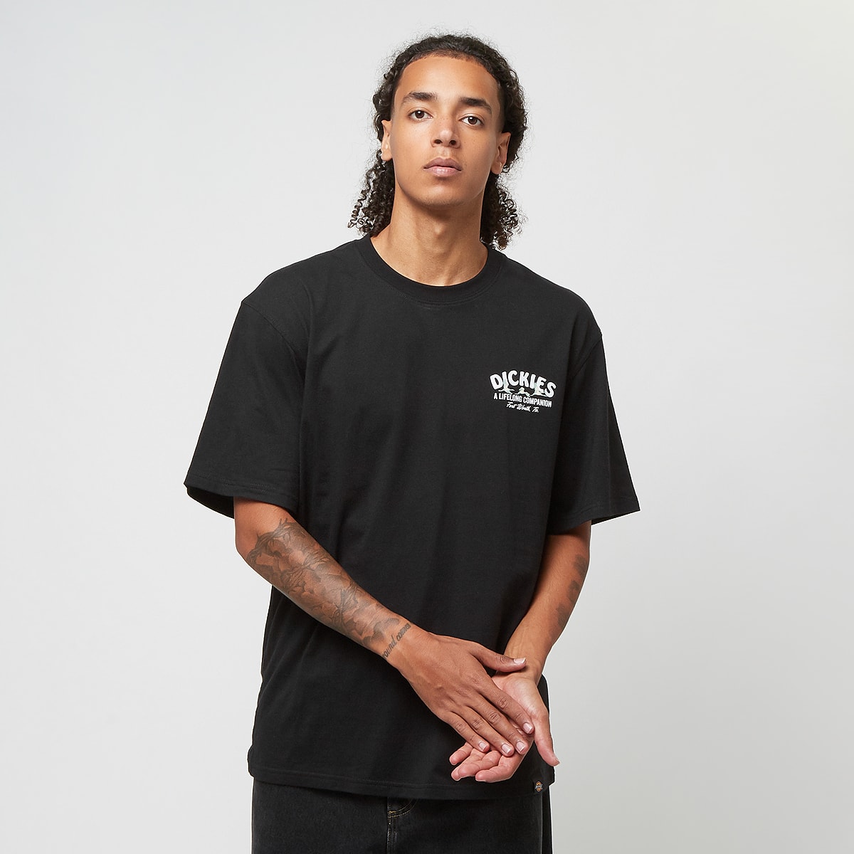 Dickies Companion Tee Short Sleeve Men T-Shirts & Polo's zwart Maat S Kleding