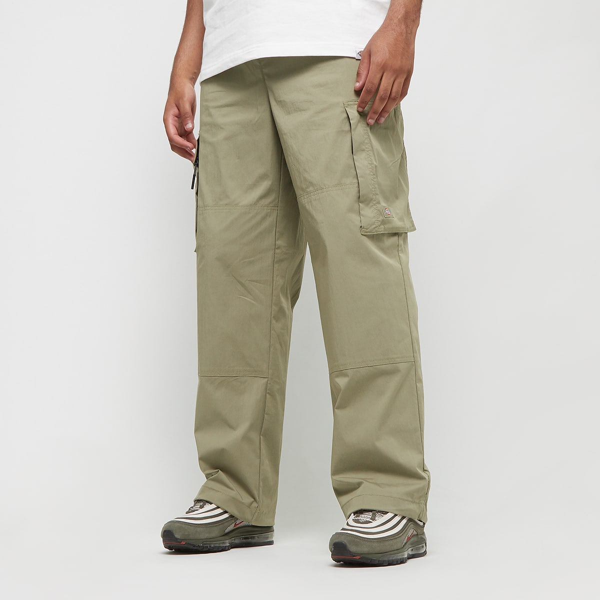 Dickies Flight Double Knee men Cargobroeken groen Maat S Kleding