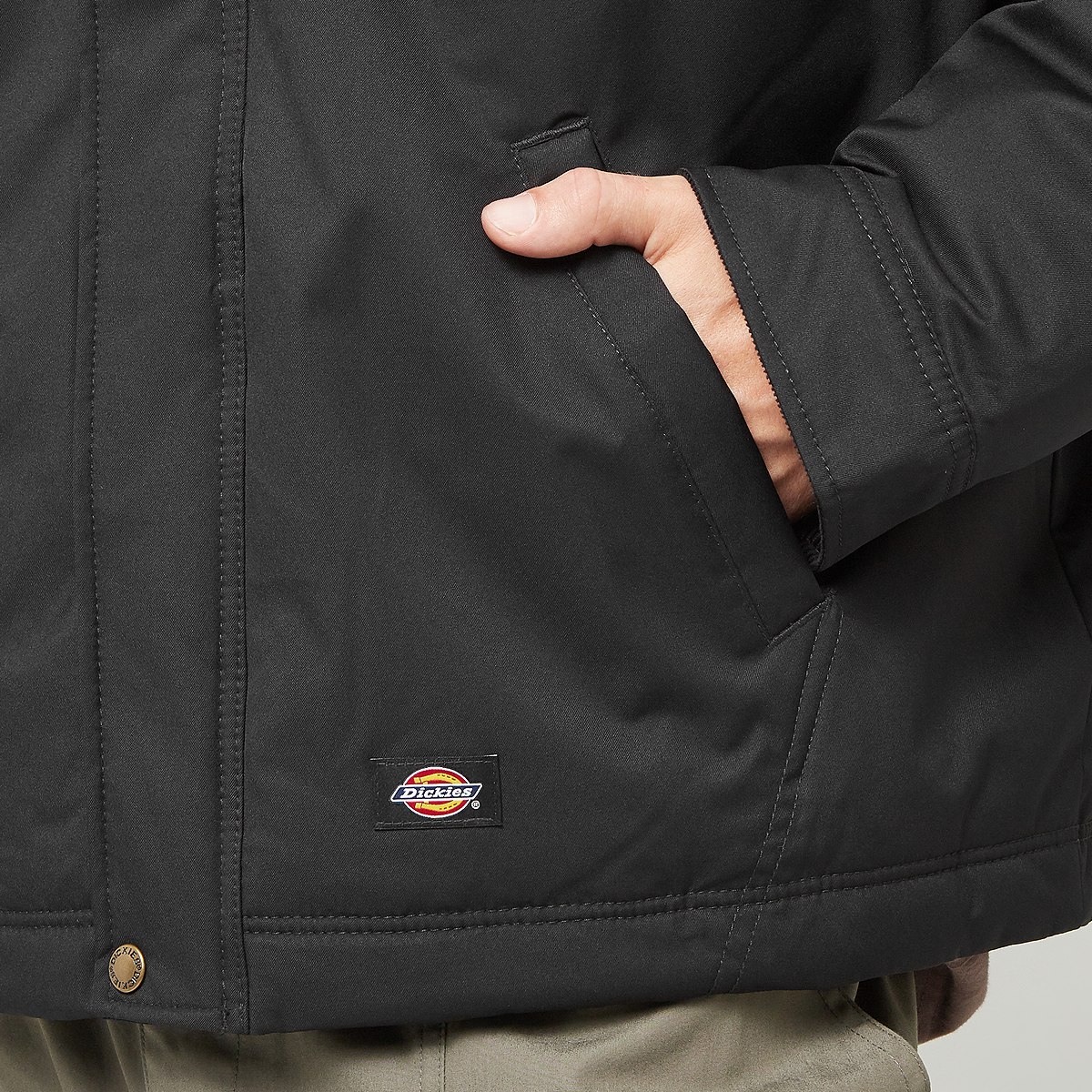 Dickies Plains Jacket men Tussenseizoensjassen zwart Maat S Kleding