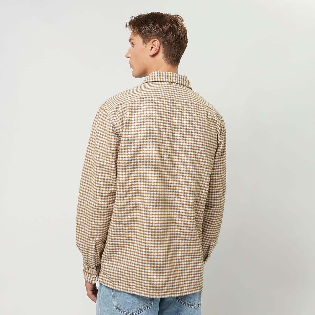 Dickies Frenchtown Shirt men Overhemden beige Maat S Kleding