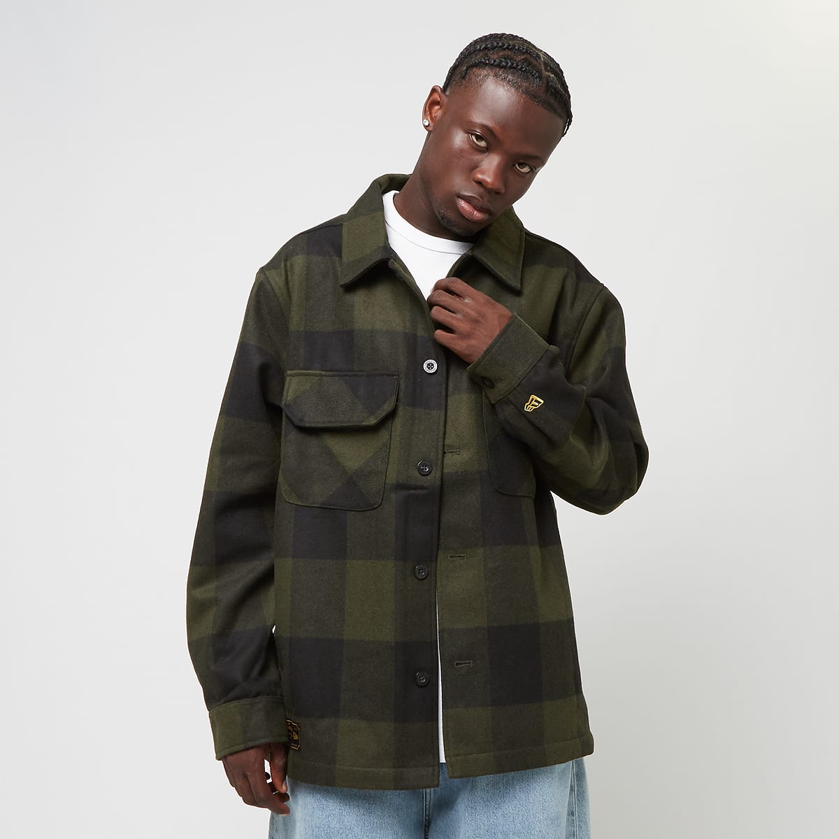 Selected, New Era, Shacket, green