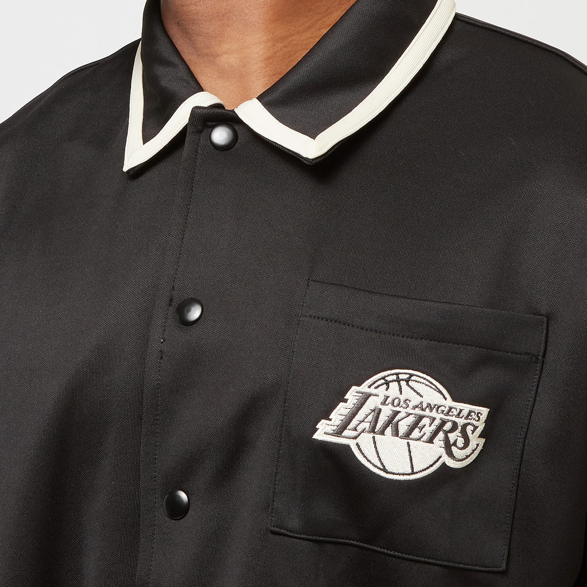 new era NBA Los Angeles Lakers Reverse Jersey men Overhemden zwart Maat S Kleding