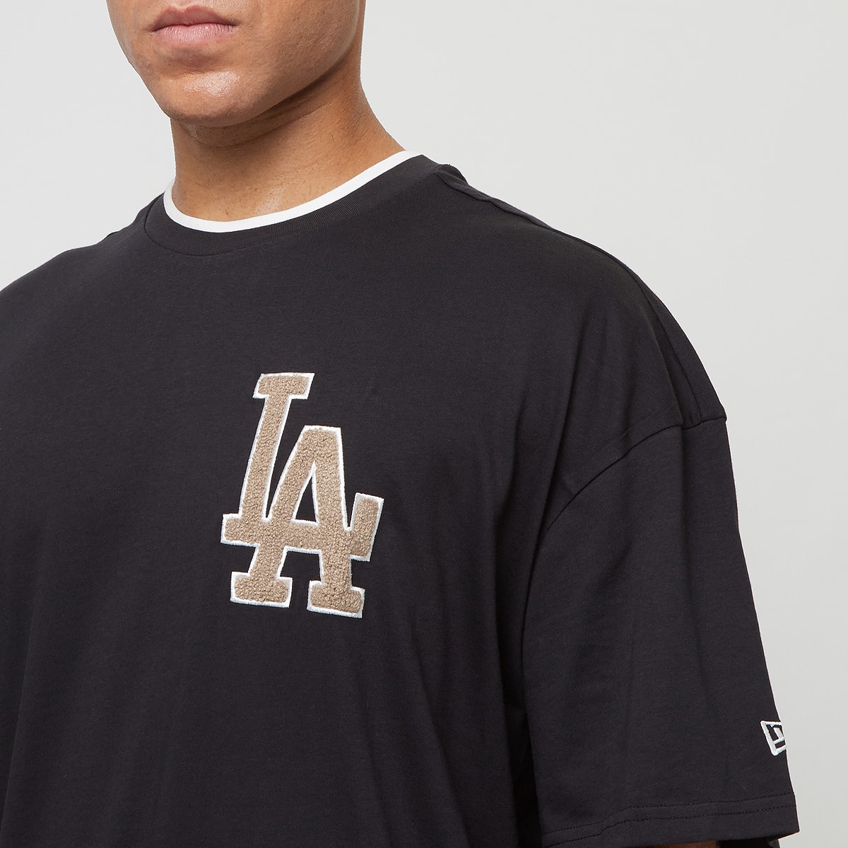 new era LA Dodgers World Series Oversized T-Shirt men T-Shirts & Polo's zwart Maat XS Kleding