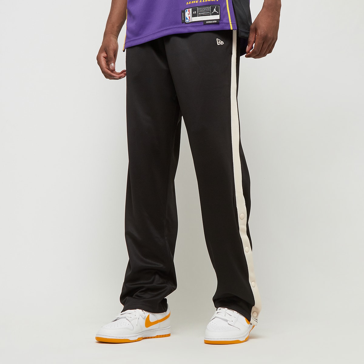 New Era, LA Lakers NBA Lifestyle Straight Joggers, black