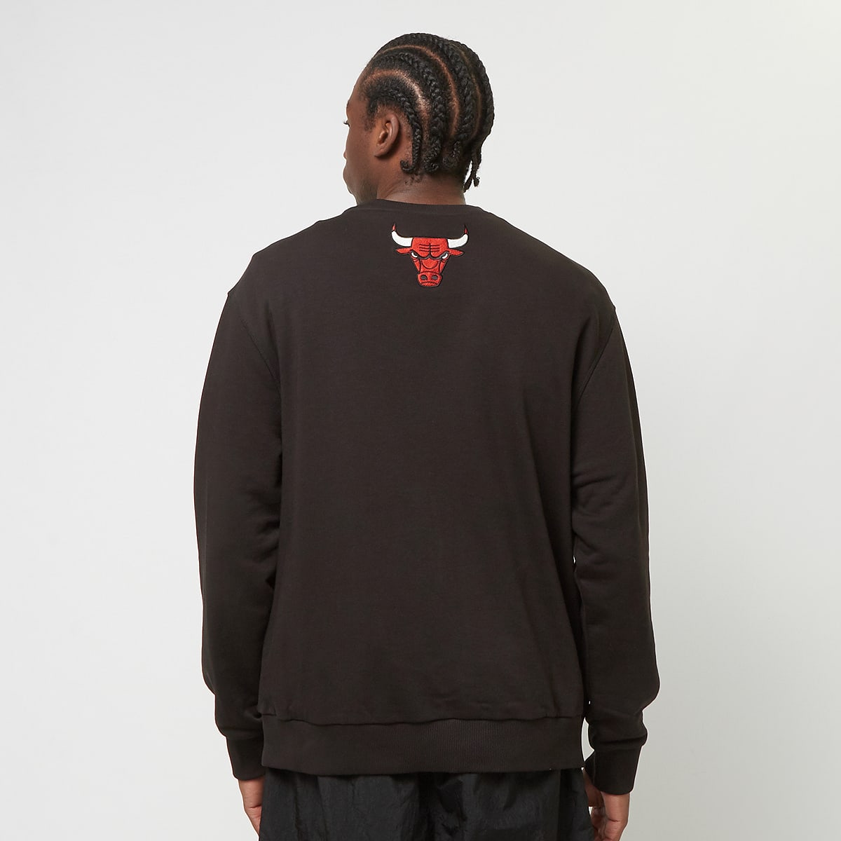 new era Chicago Bulls NBA Lifestyle Oversized Crewneck Sweatshirt men Hoodies & Sweaters zwart Maat S Kleding