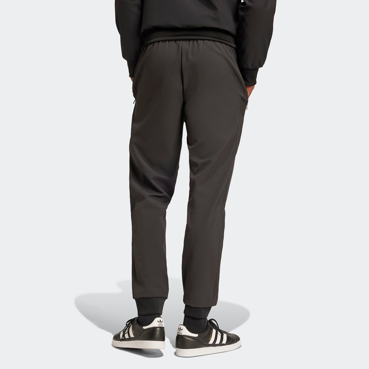 adidas Originals Bonded Superstar Trainingshose men Trainingsbroeken zwart Maat S Kleding