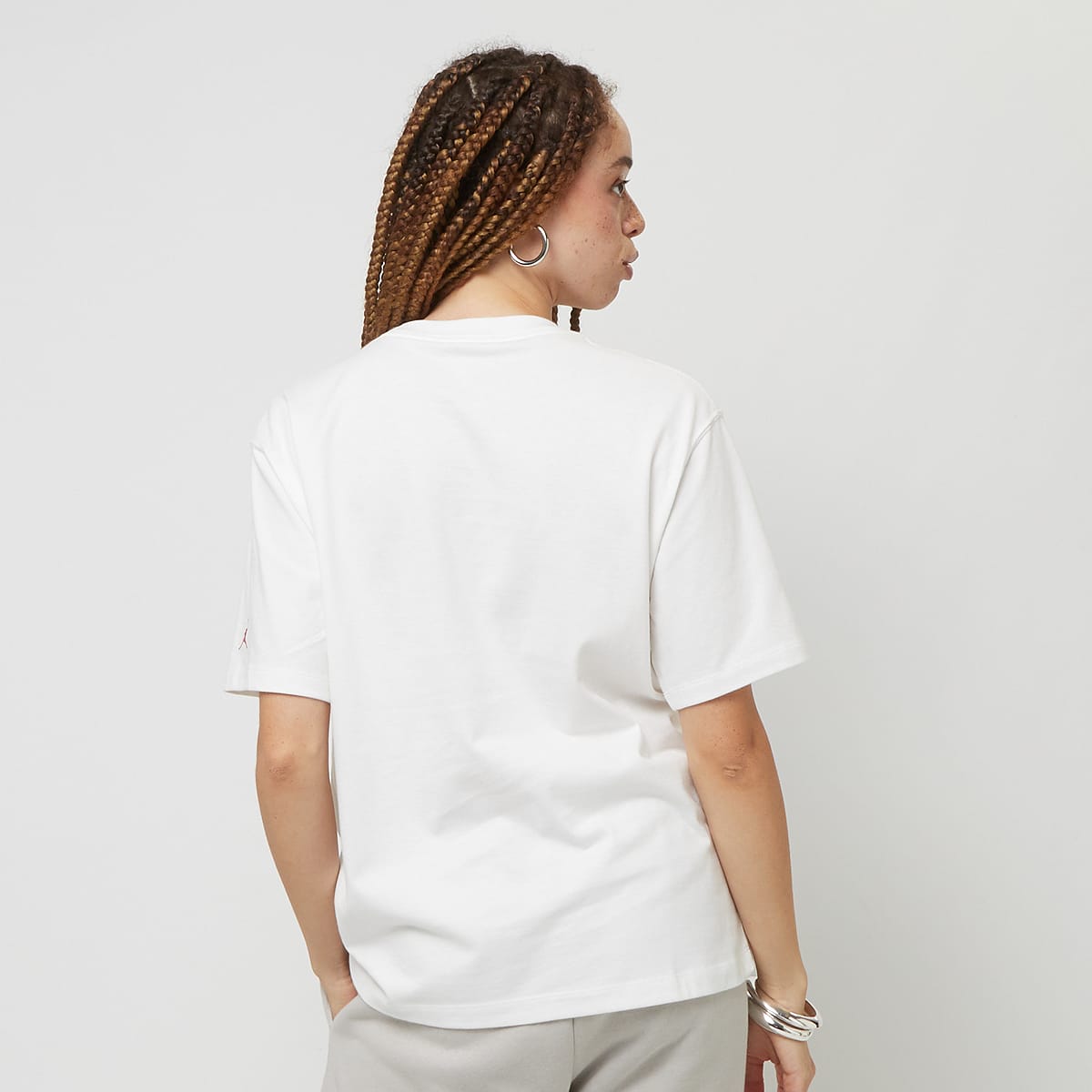 Jordan Shortsleeve GFX Flight Tee T-Shirts & Polo's in wit formaten: XS