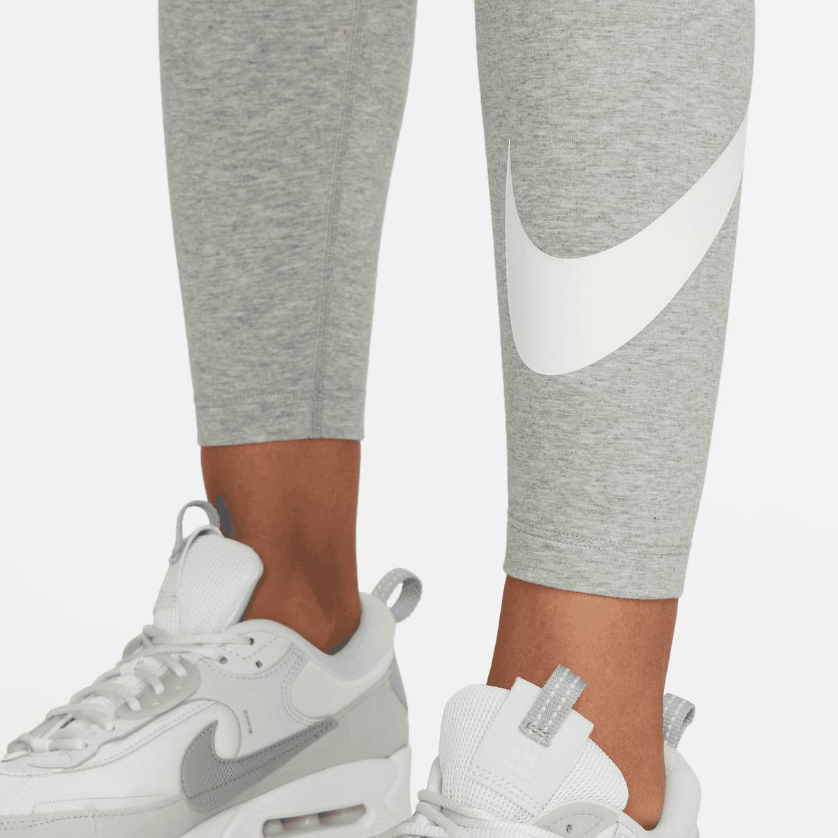 Nike Sportswear CLSC GR High Rise TGHT Swoosh Leggings in grijs formaten: XS