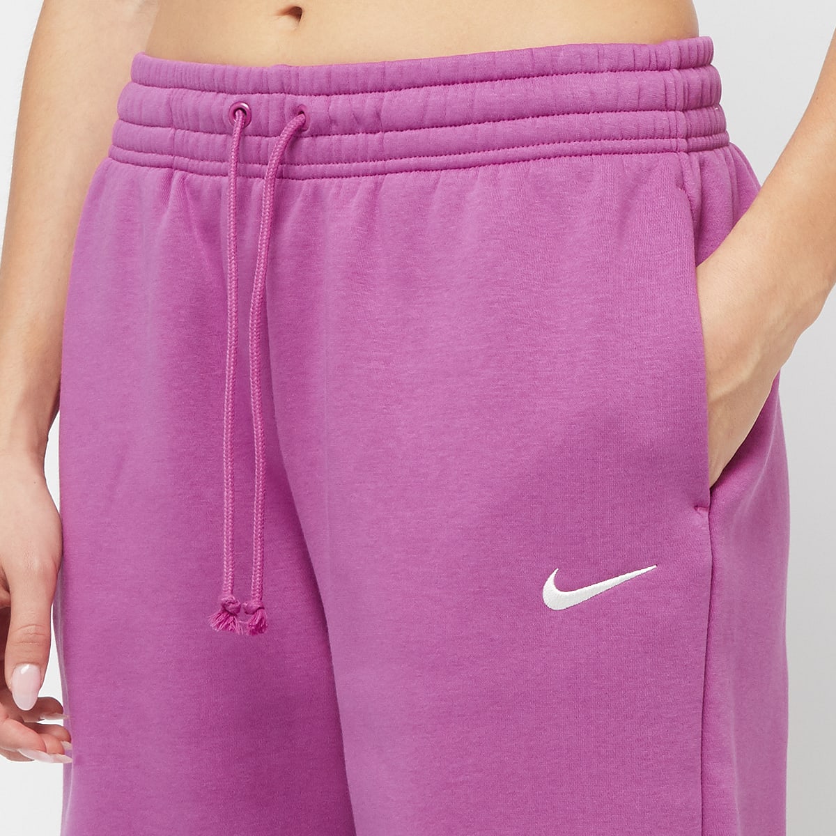 Nike Sportswear Phoenix Fleece Pants women Trainingsbroeken lichtroze Maat XS Kleding