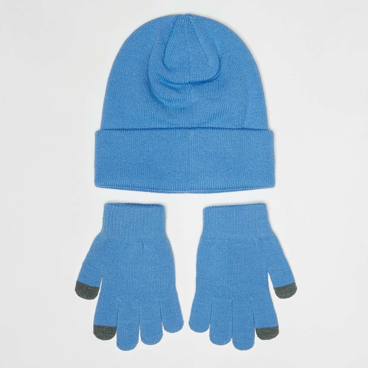 Nike Jan Jordan Essentials Beanie Set (2 Piece) unisex Mutsen blauw Maat 8Y-20Y Accessoires