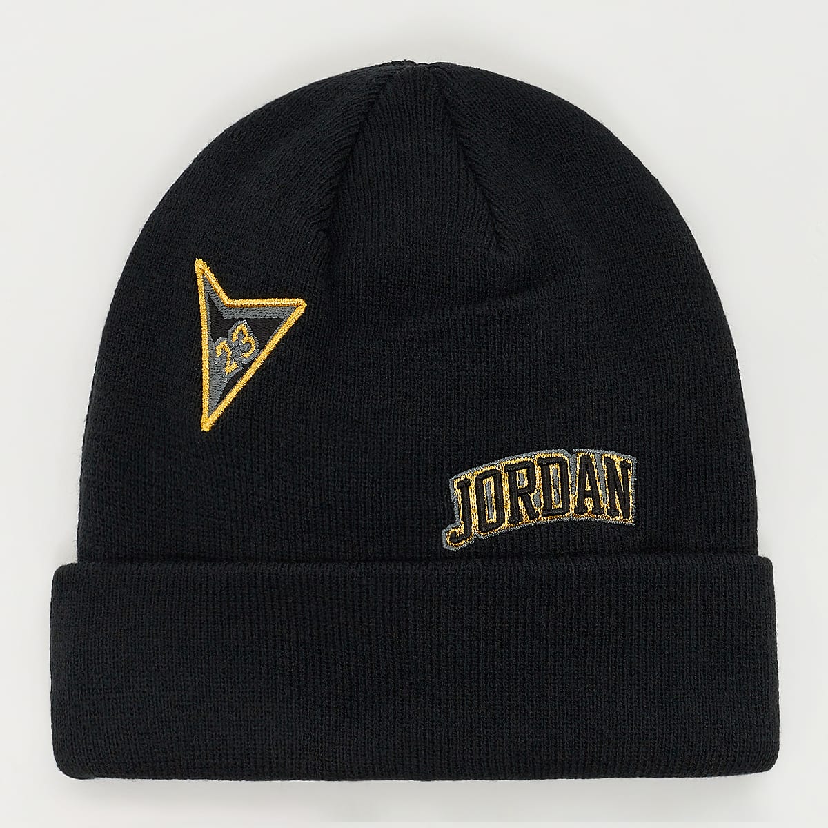 Nike JAN SEE ME SHINE BEANIE black gold unisex Mutsen zwart Maat 8Y-20Y Accessoires