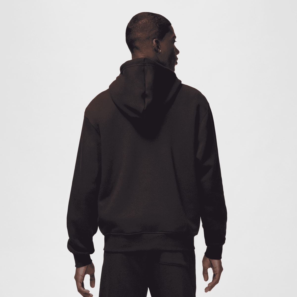 Jordan Brooklyn Fleece Full-Zip men Hoodies & Sweaters zwart Maat S Kleding