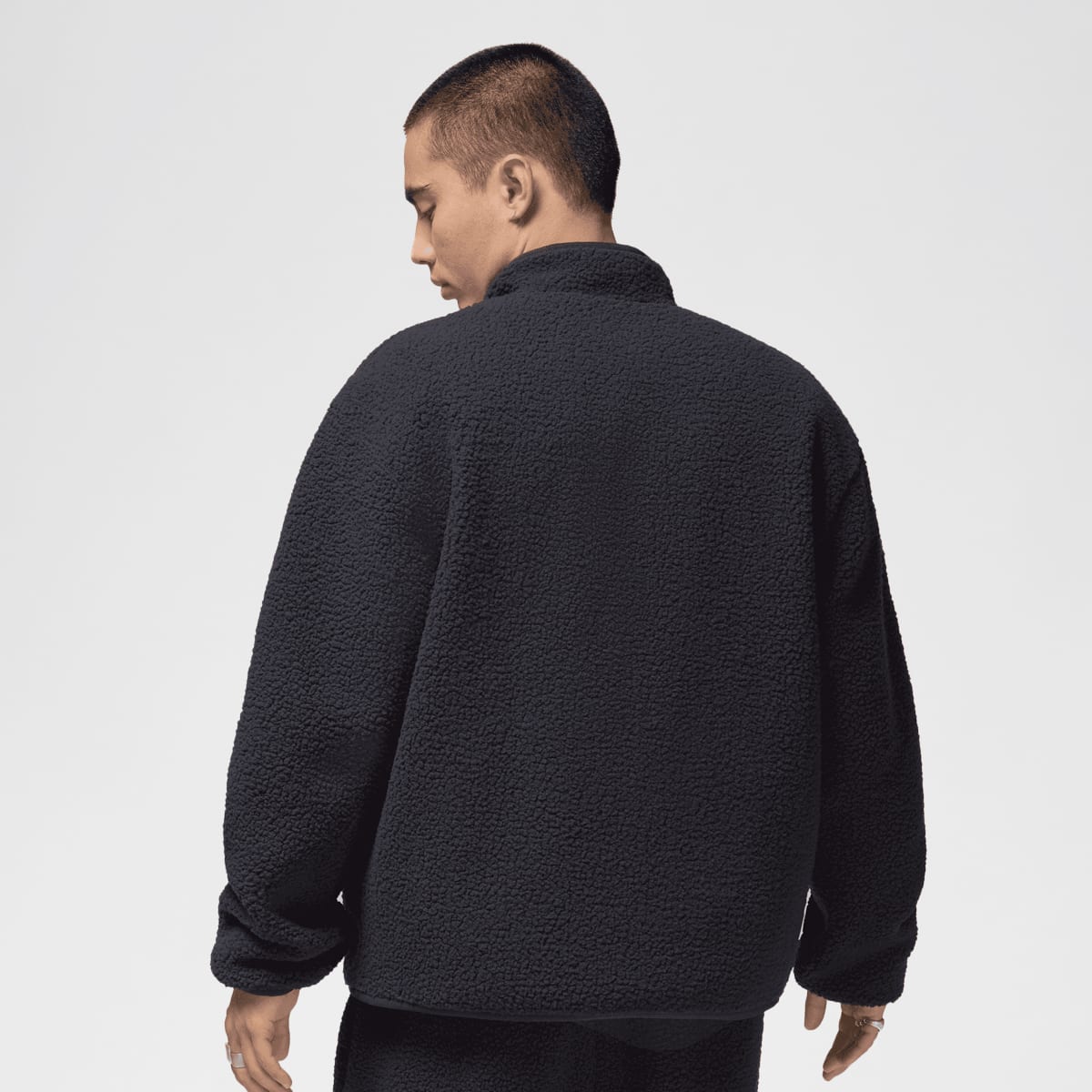 Jordan Flight Sherpa Jacket Tussenseizoensjassen in zwart formaten: S