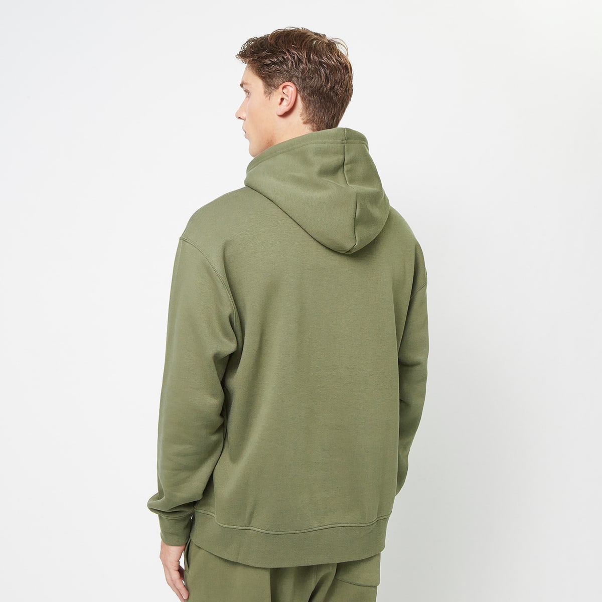 Jordan Essential Fleece Baseline Hoodie men Hoodies & Sweaters groen Maat S Kleding