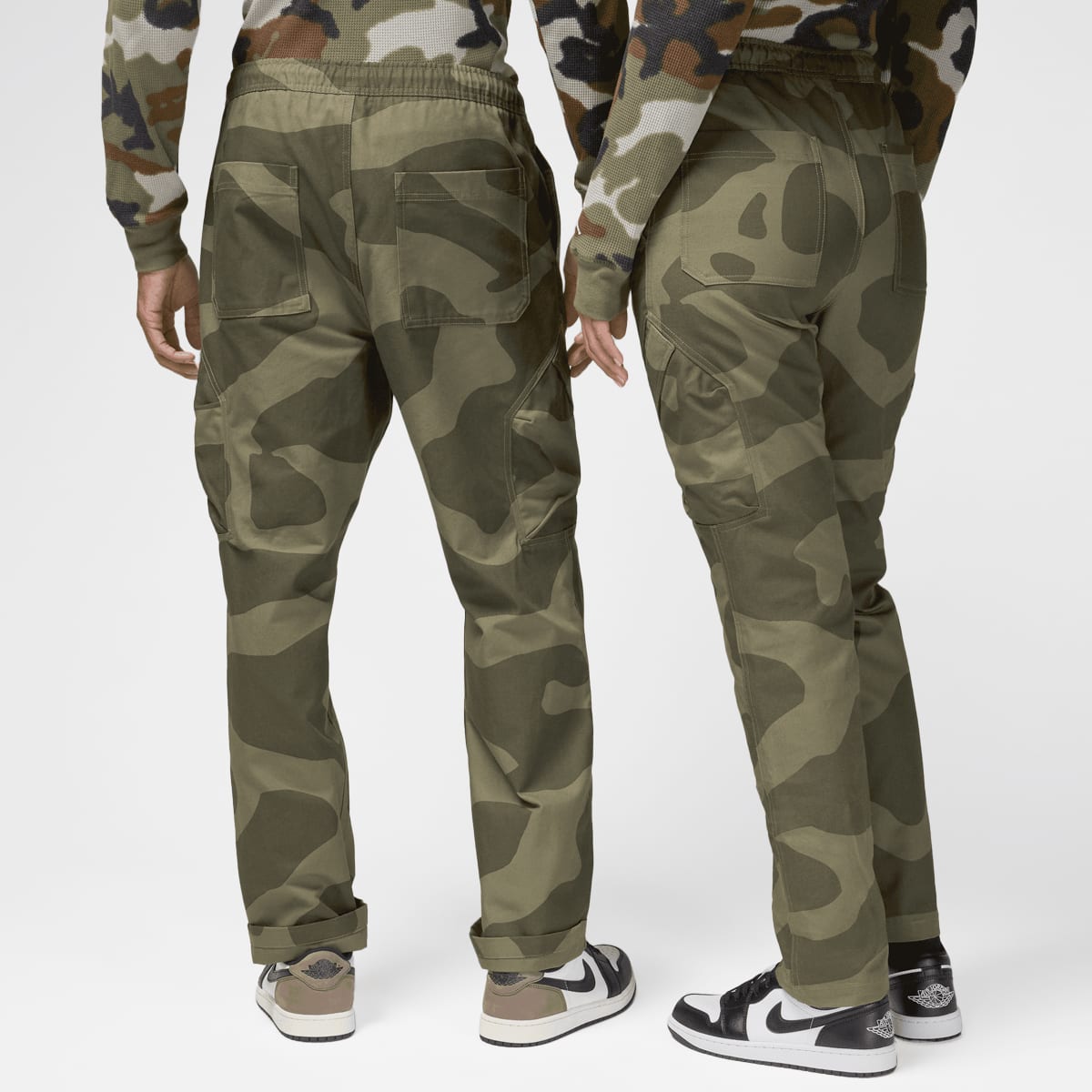 Jordan Chicago All Over Print Pants men Cargobroeken camouflage Maat S Kleding