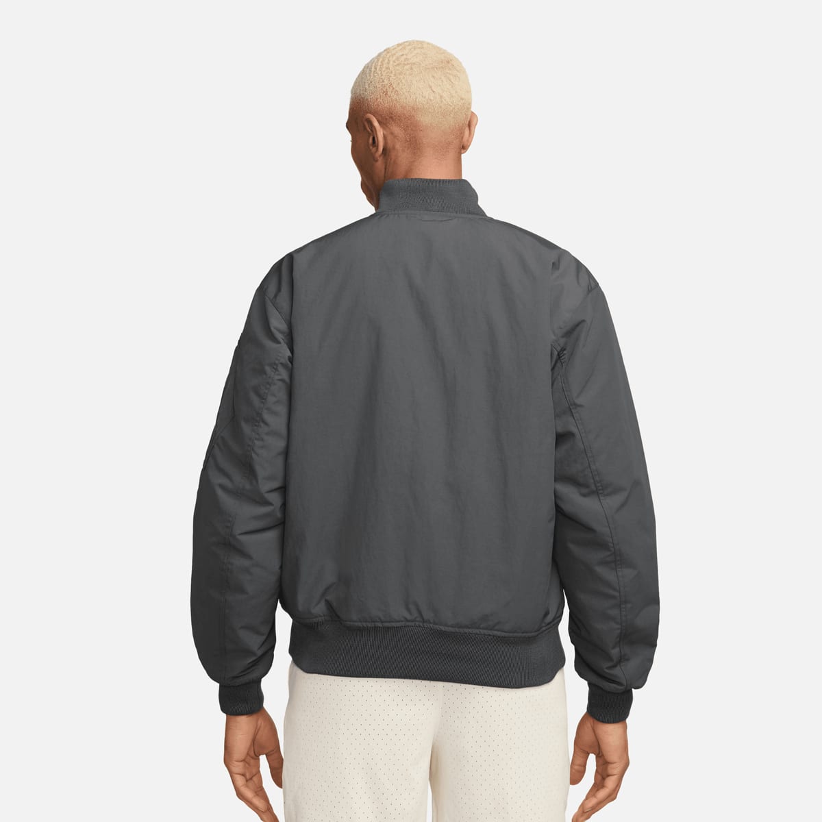 Jordan Renegade Jacket men Bomberjacks grijs Maat S Kleding