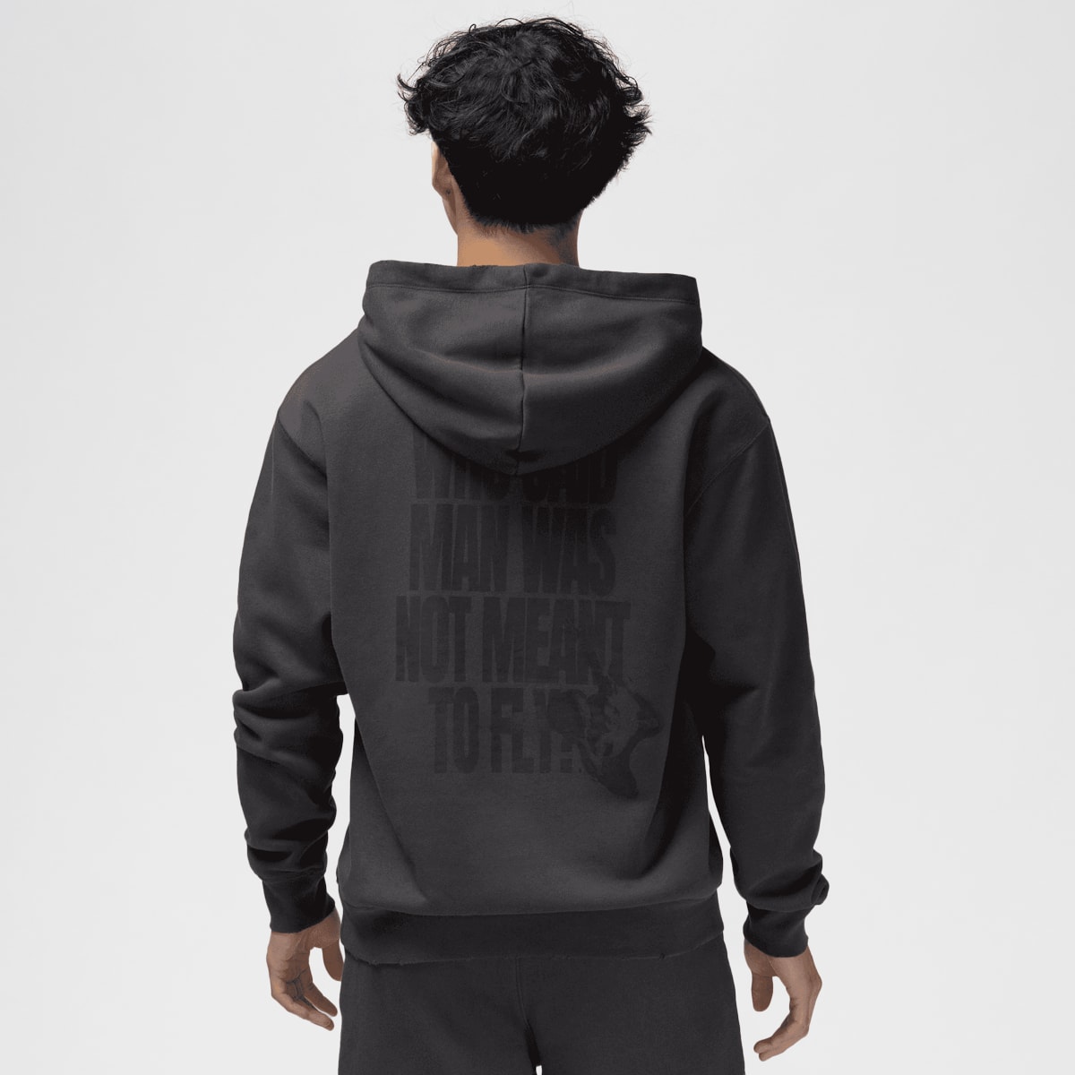 Jordan Brooklyn Fleece Hoodie men Hoodies & Sweaters zwart Maat S Kleding